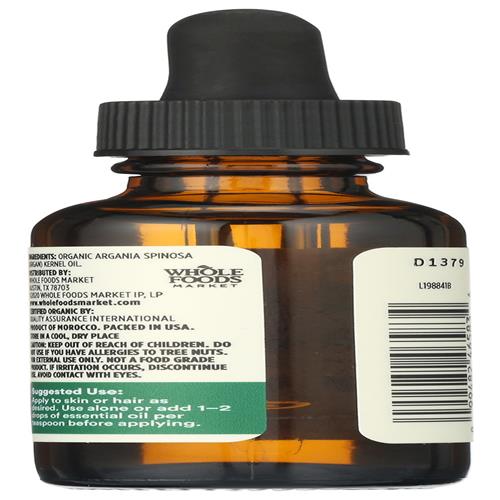 Whole Foods Market, Huile corporelle nourrissante à l'argan biologique, 30 ml