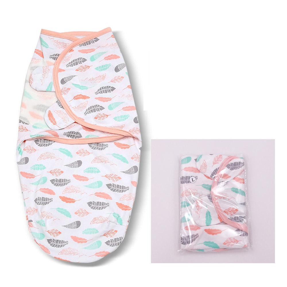 Enveloppe de couverture d'emmaillotage pour bébé nouveau-né en coton moderne pour bébés et enfants