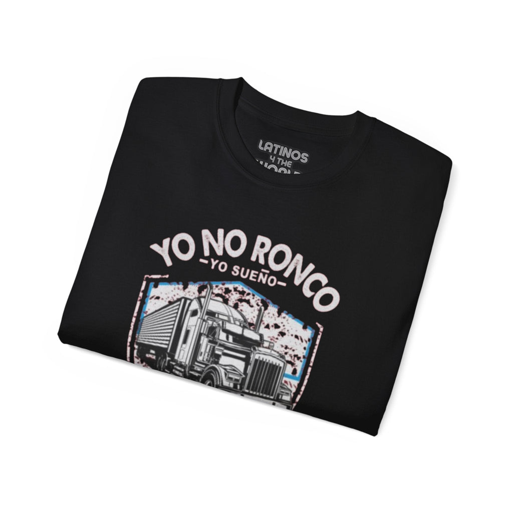 Je ne ronfle pas, je rêve que je suis un camion - T-shirt | Coton épais | 5 couleurs