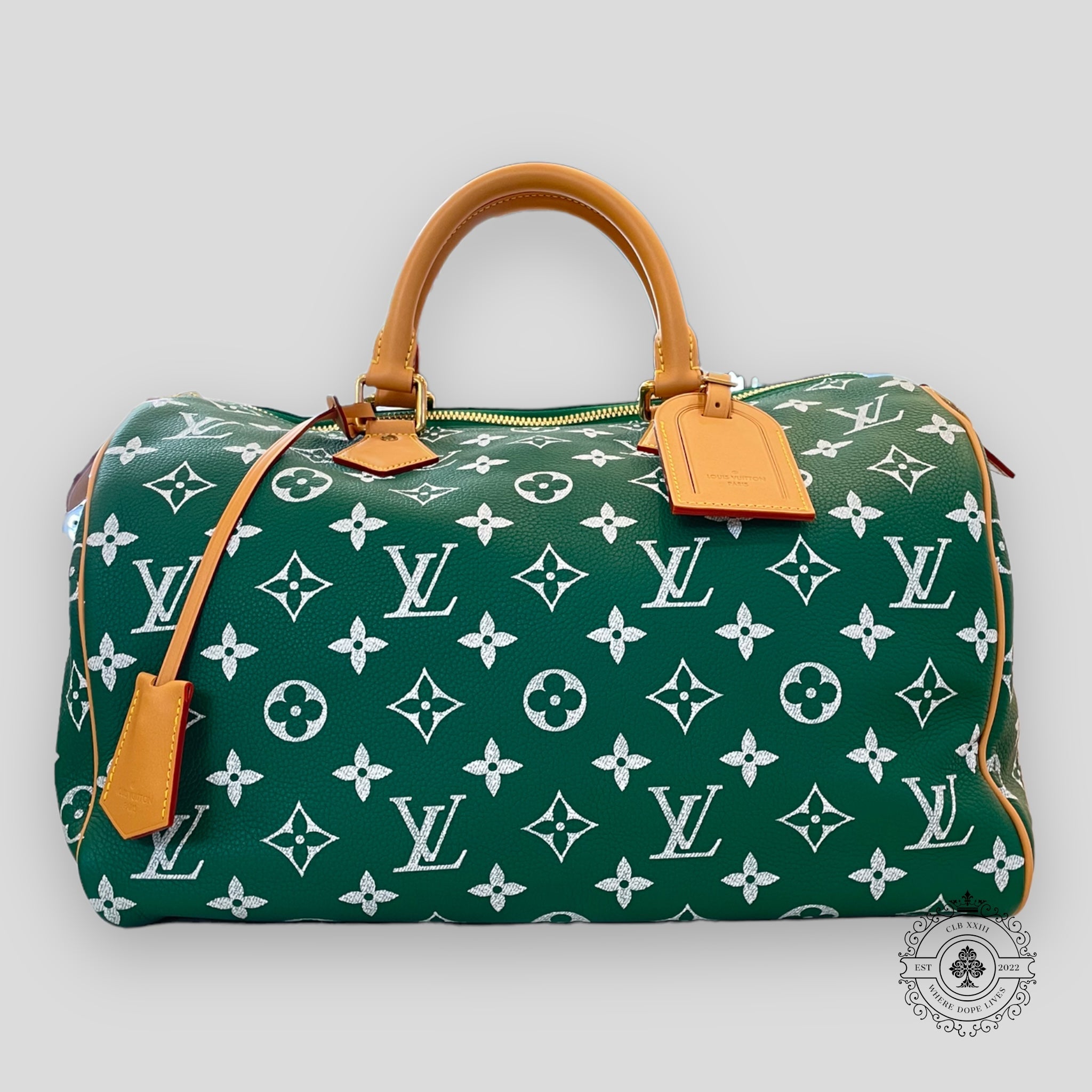 Louis Vuitton P9 Speedy Bandoulière 40 Vert - Paiement 1/2
