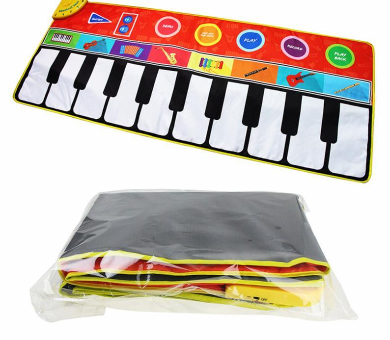 Tapis de Piano Musical pour Enfants, Jouets Musicaux, Tapis de Jeu Éducatif pour Bébés, Cadeau pour Enfants