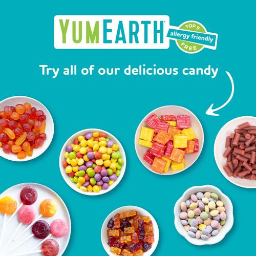 Yumearth Organic Vitamin C Pops Variety Pack, 40 Fruit Flavored Favorites Lollipops, Allergy Friendly, Gluten Free, Non-Gmo, Vegan, No Artificial Flavors Or Dyes