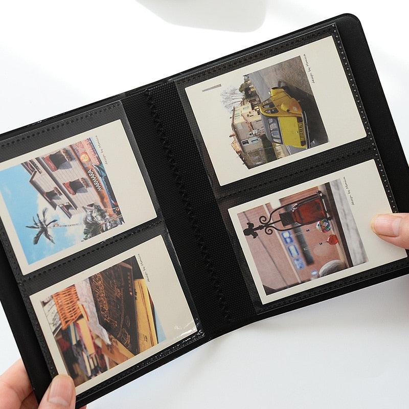 Mini album photo instantané Polaroid 64 pochettes pour film Mini 7s 8 25 50s 90, album Polaroid rechargeable, cadeau de Saint-Valentin, cadeau d'anniversaire