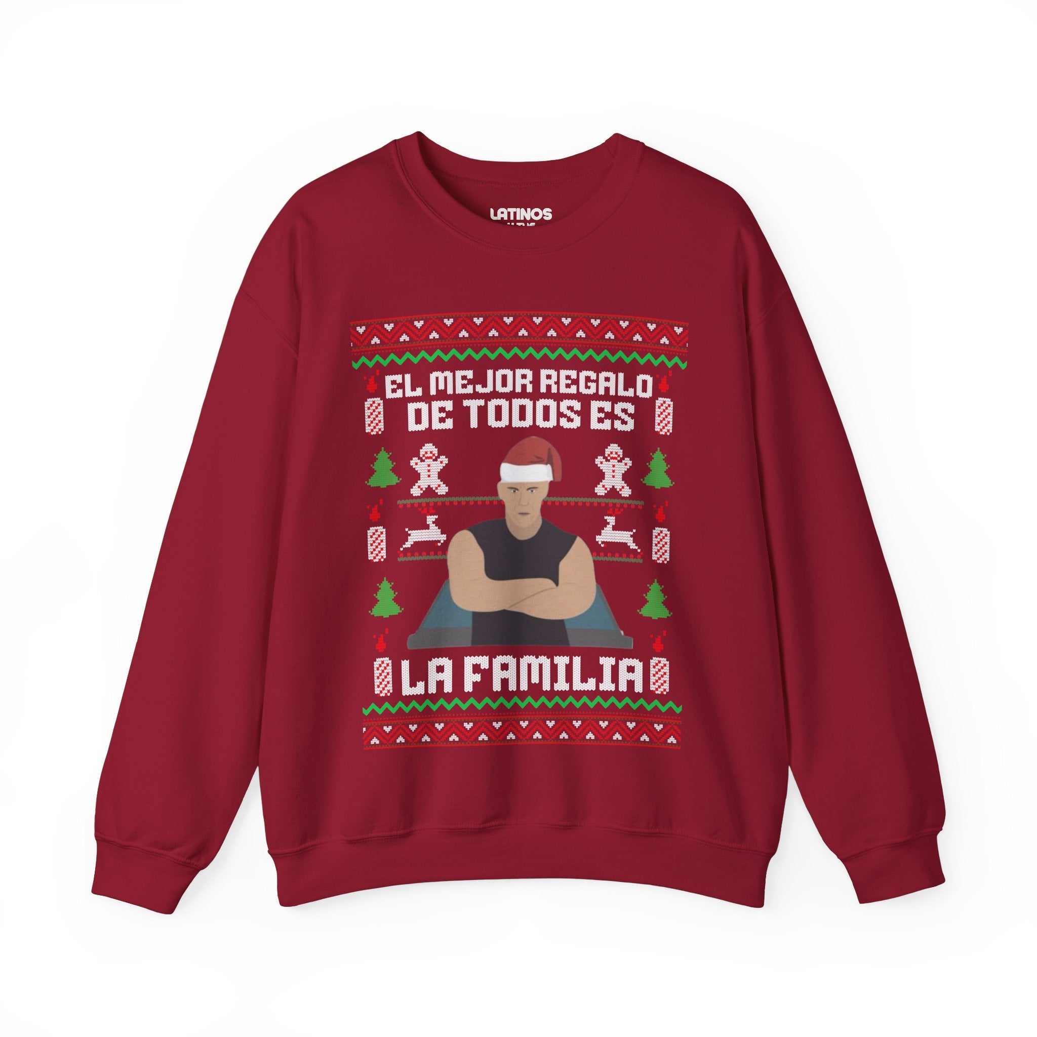 Le meilleur cadeau de tous est la famille Vin Fast Furious Latino Ugly Christmas Sweater | Diesel 3 couleurs