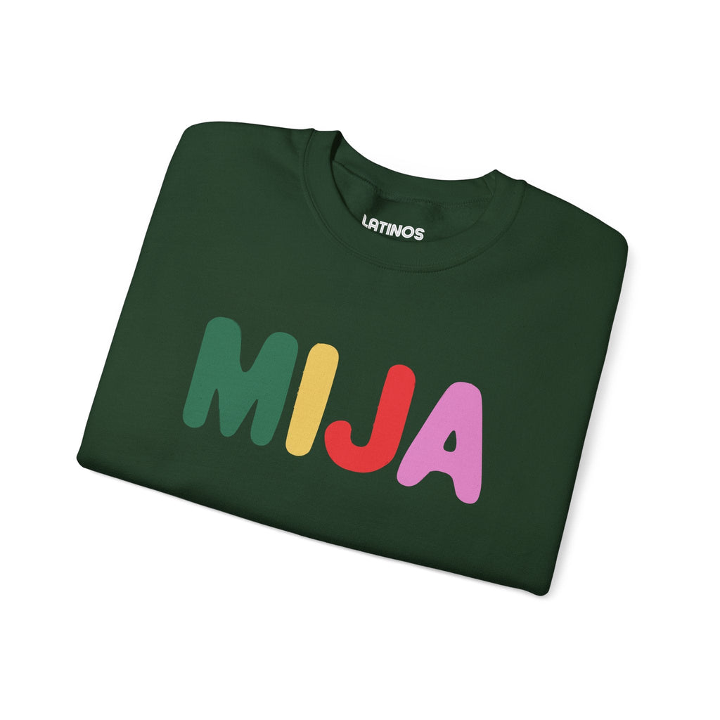 Sweat-shirt ras du cou MIJA | Intérieur molletonné | 4 couleurs disponibles