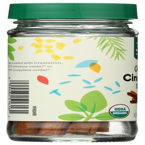 Bâtons de cannelle bio Whole Foods Market, 28,9 grammes