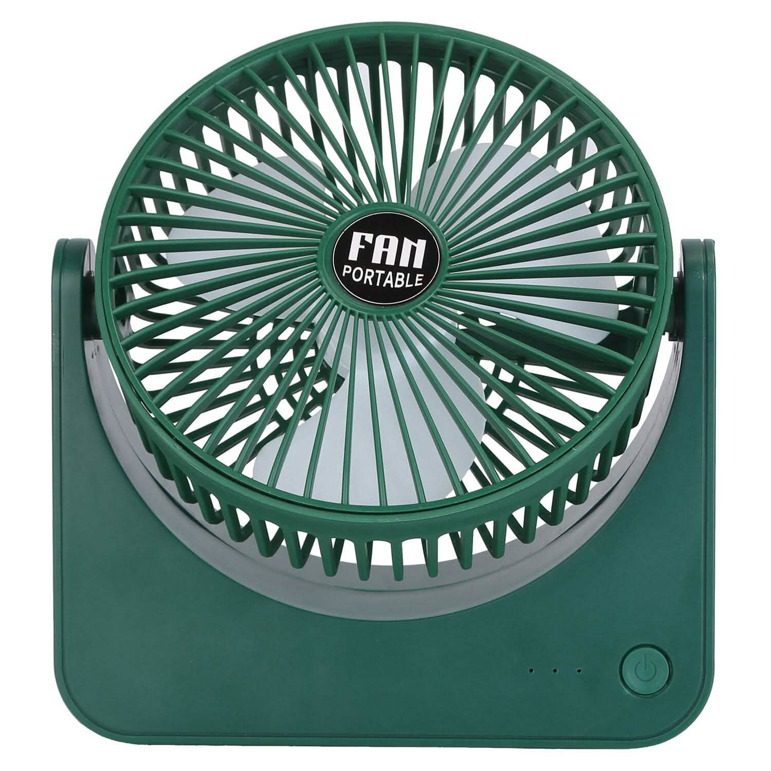 Ventilateur de bureau 6,5" alimenté par USB, 3 vitesses