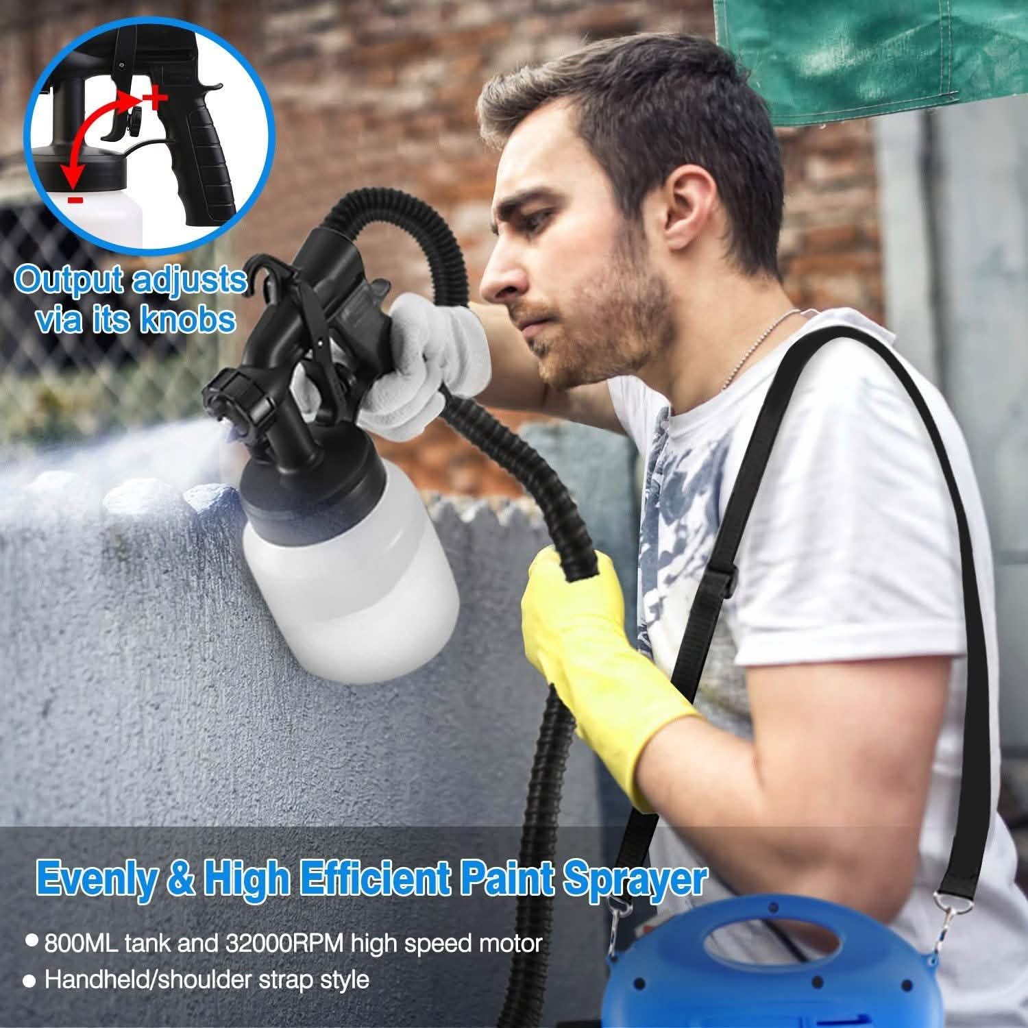 Pulvérisateur de peinture 650 W/800 ML
