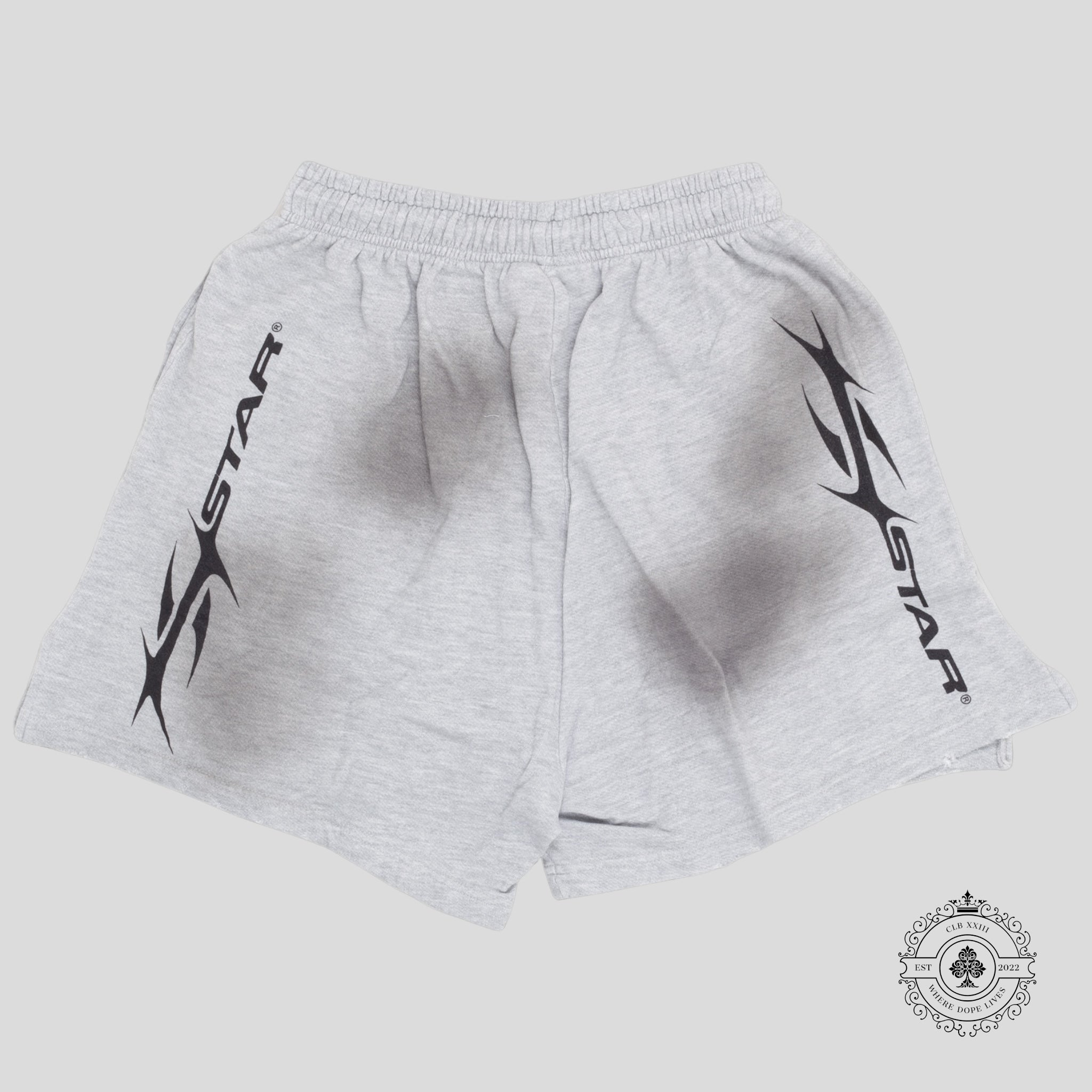 Short de yoga Hellstar gris