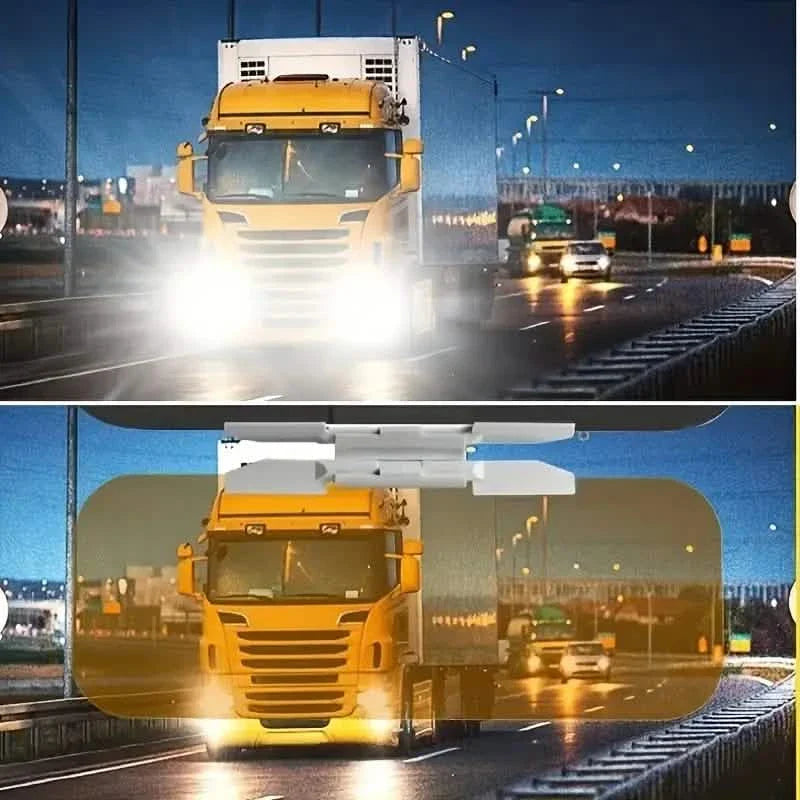 Pare-soleil de voiture double usage – Anti-reflet polarisé jour et nuit, résistant aux UV