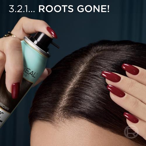 L'Oréal Paris Magic Root Cover Up Vaporisateur anti-repousse, brun moyen, 57 g (l'emballage peut varier)