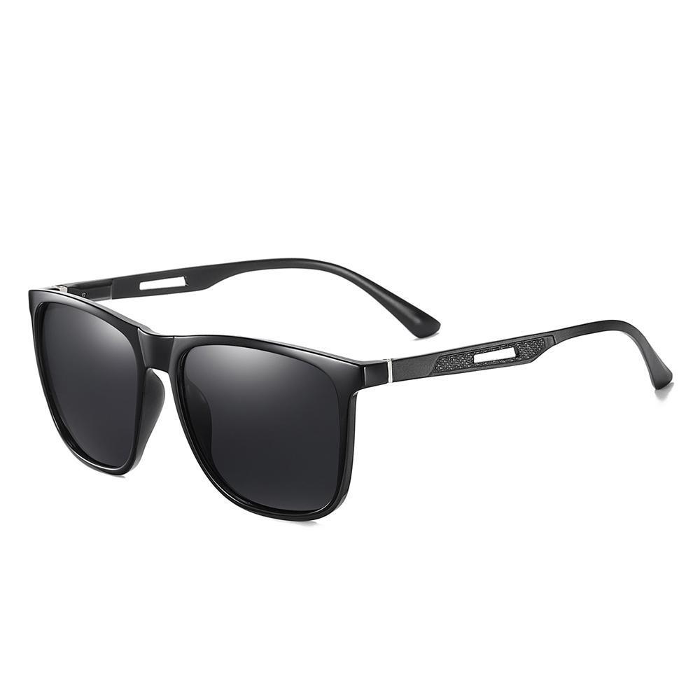 Lunettes de soleil carrées en titane de haute qualité pour hommes, polarisées, avec miroir dégradé, monture en titane TR90, oculos de sol gafas et protection UV400