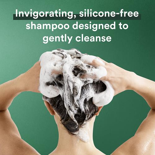 Shampoing Suave au romarin et à la menthe fortifiant et revitalisant pour cheveux secs, 372 ml