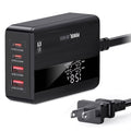 Chargeur mural rapide 65W à 4 ports USB