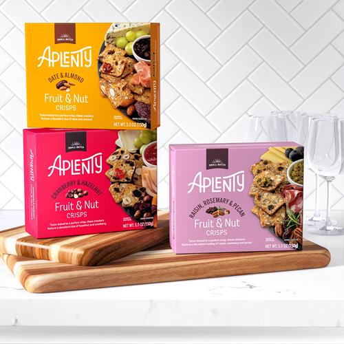 Aplenty Fruit & Nut Crisps, Date And Almond, 5.3 Oz