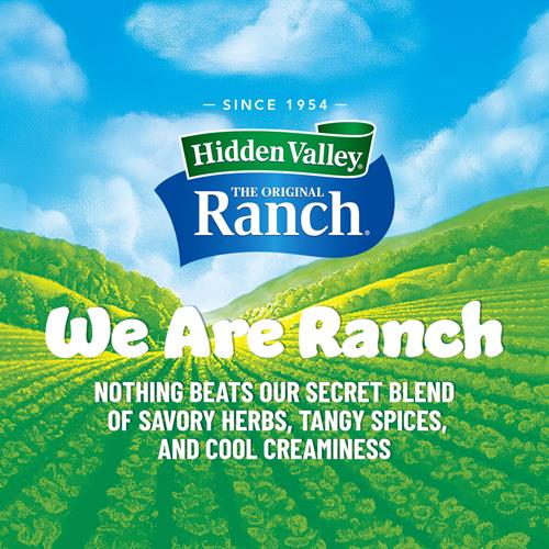 Mélange de Recettes de Ranch Poivre Citronné Hidden Valley Ranch, Saveur d'Agrumes Lumineuse avec une Touche de Ranch, 1 Sachet (L'emballage peut varier)