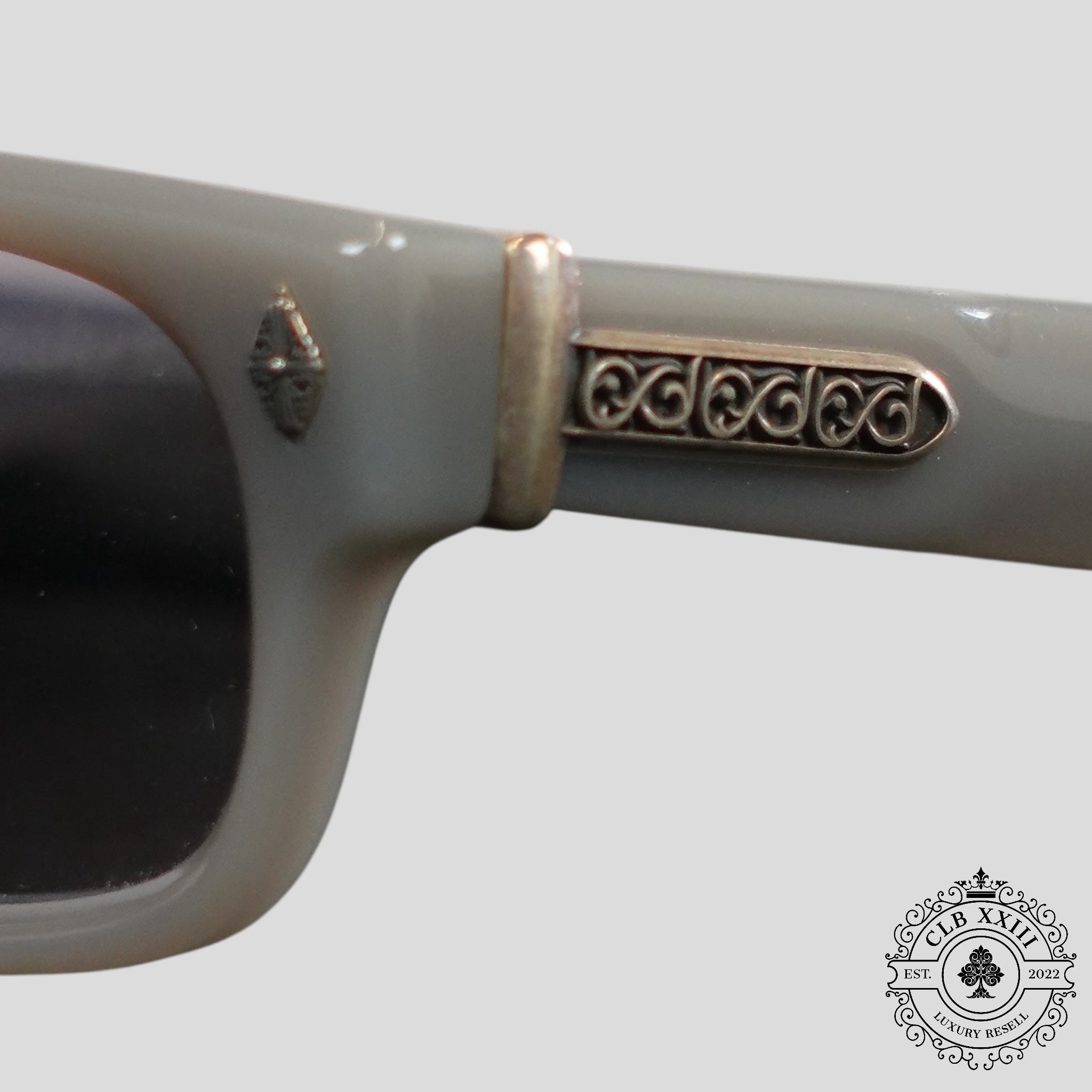 Lunettes de soleil Chrome Hearts Weirdo Grises