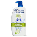 Head & Shoulders 2-en-1 Shampooing et Revitalisant antipelliculaire, Traitement antipelliculaire, Pomme verte pour usage quotidien, Sans parabènes, 800 g