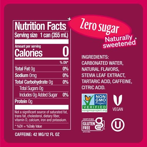 Zevia Soda Zéro Sucre, Dr. Zevia, Canettes de 355 ml (Paquet de 12)