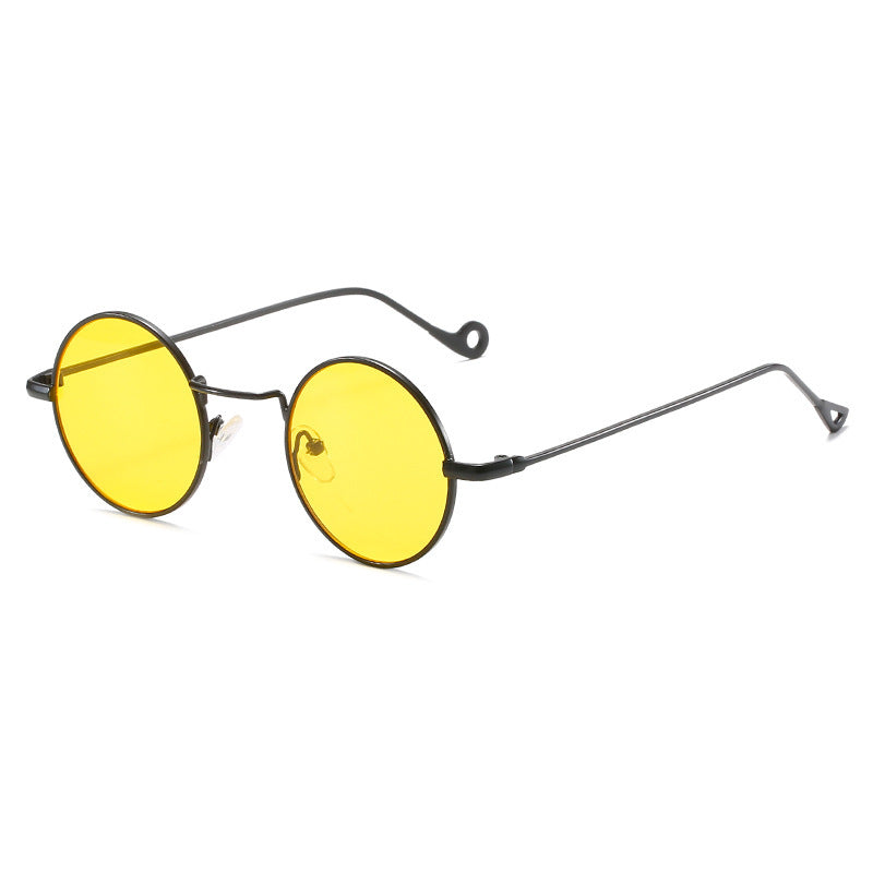 Lunettes de soleil Steampunk – Verres ronds rétro gothiques