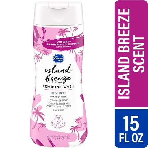 Kroger Nettoyant Intime Hypoallergénique Parfum Île Tropicale 443 ml