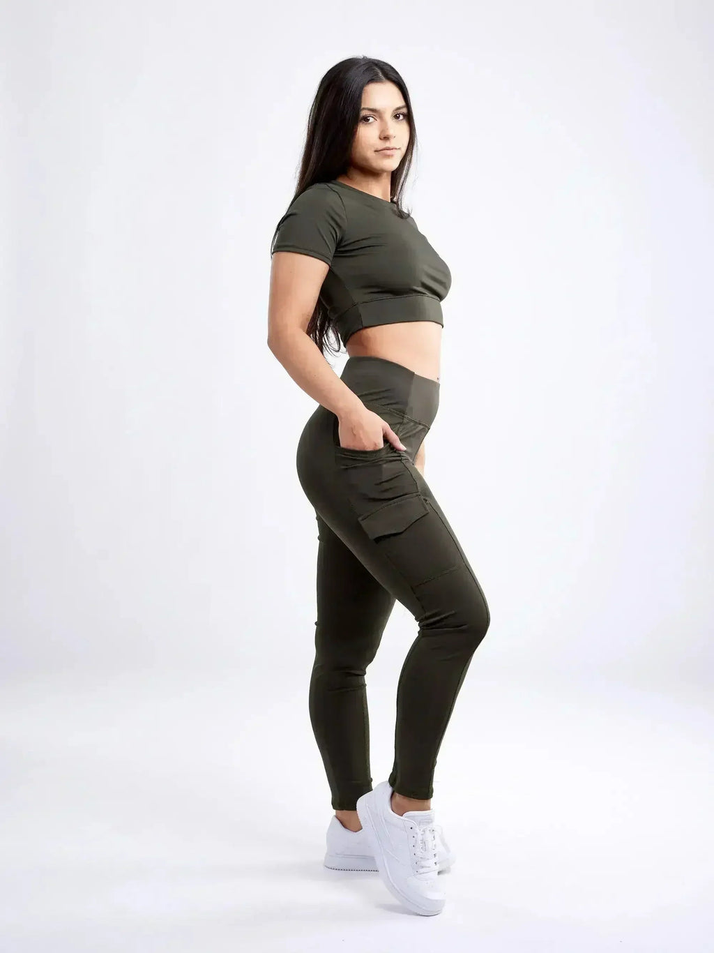 Haut court léger à manches courtes pour femme – Sport et quotidien