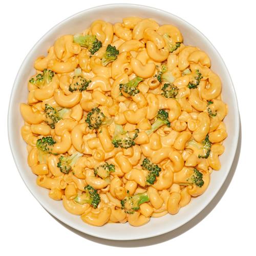 Banza Macaroni Coudes & Fromage Cheddar Classique - Riches en protéines, sans gluten et faibles en glucides - Macaroni au fromage protéiné - 156 g