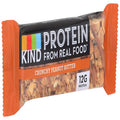Barre protéinée Kind, Beurre de cacahuète croquant, Sans gluten, 12 g de protéines, Échantillon de barre de 50 g