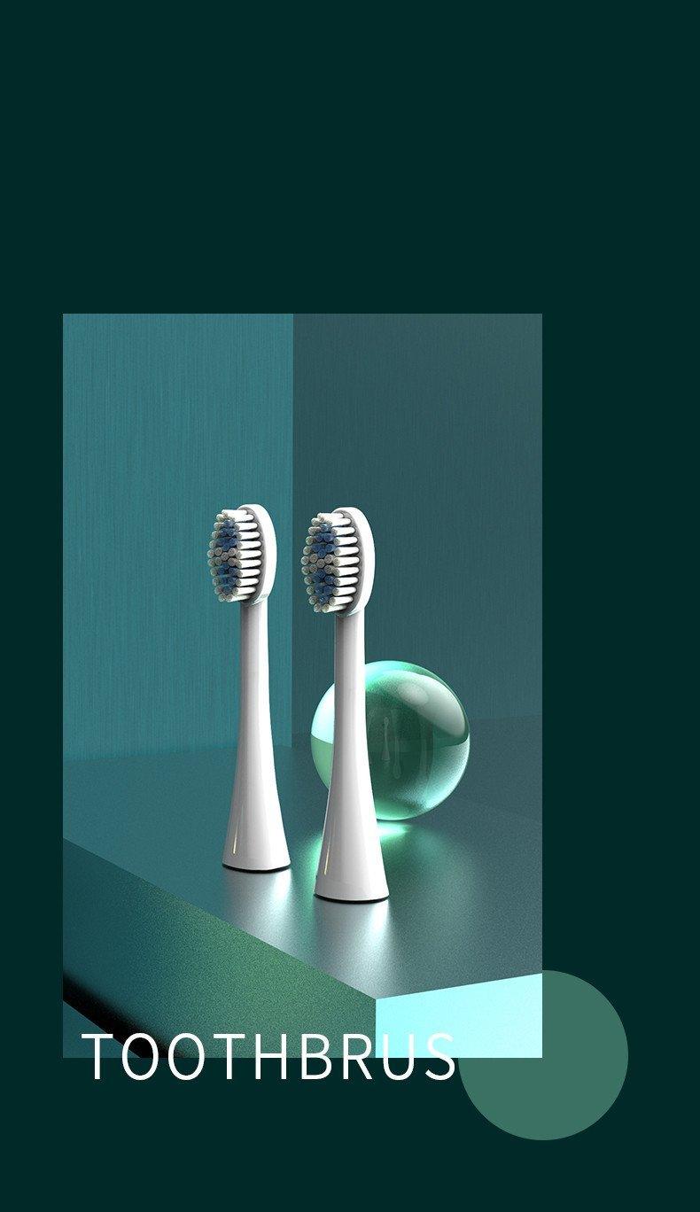 Brosse à dents électrique ultrasonique sonique vibrante rechargeable pour adultes, blanchissante, rechargeable par USB, pour hommes et femmes