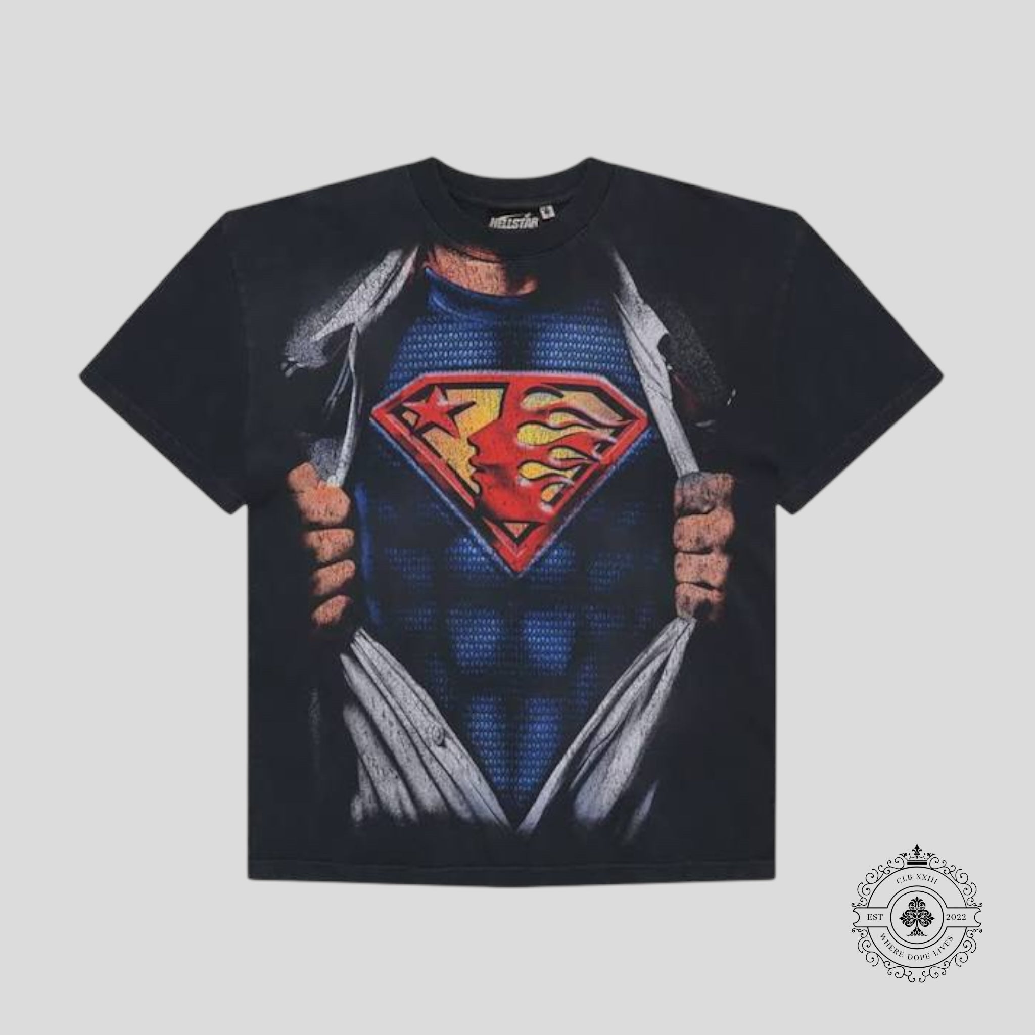 T-shirt Superman Hellstar
