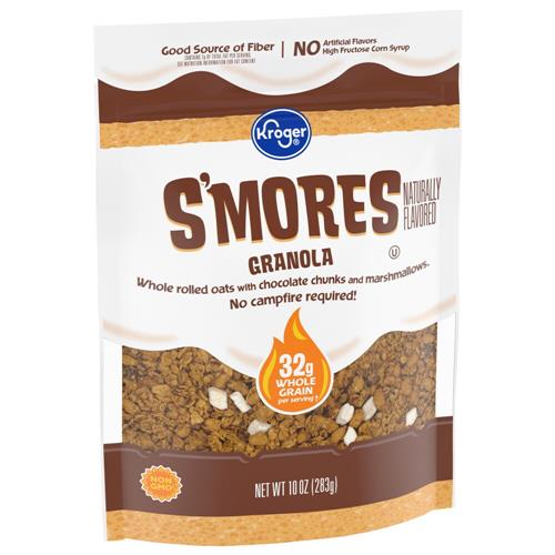 Céréales croquantes en grappes Smores 10 oz Kroger