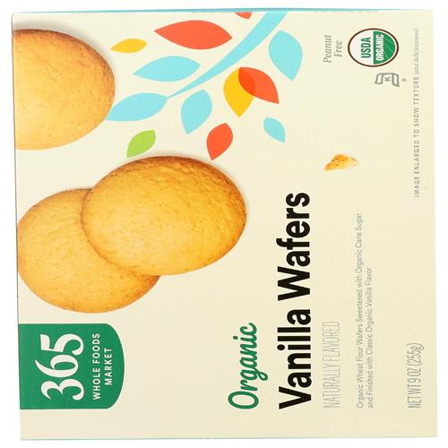 Gaufrettes à la vanille biologiques Whole Foods Market, 255 g