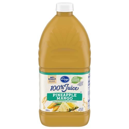 Jus d'ananas et mangue 100 % de Kroger, 1,89 L