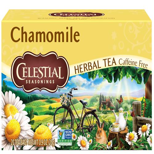 Tisane Celestial Seasonings, Camomille, 20 sachets