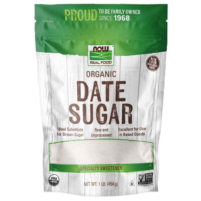 Now Real Food Date Sugar 1 Pound - 6920