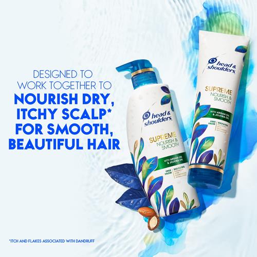 Head & Shoulders Suprême Nourish & Smooth Shampooing Sans Sulfates 350ml