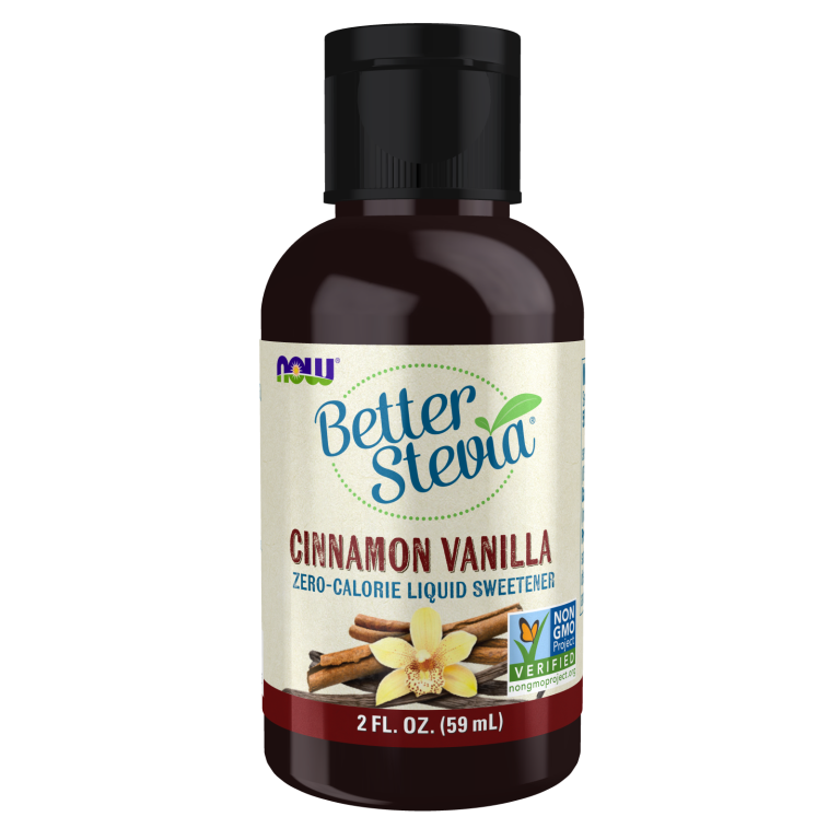 Now Foods Betterstevia Liquide Vanille Française 2oz - 6979 - Lot de 2