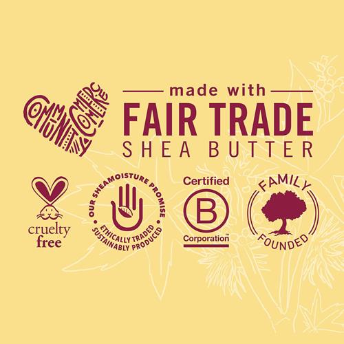 Shampooing Fortifiant et Réparateur Sheamoisture 100 % Huile de Ricin Noire de Jamaïque Pure pour Cheveux Abîmés Pour Nettoyer et Nourrir les Cheveux 384 ml