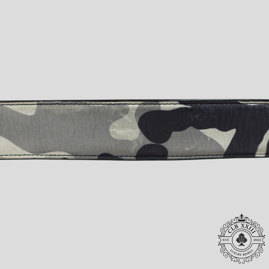 Sangle de ceinture Chrome Hearts Snow Camo