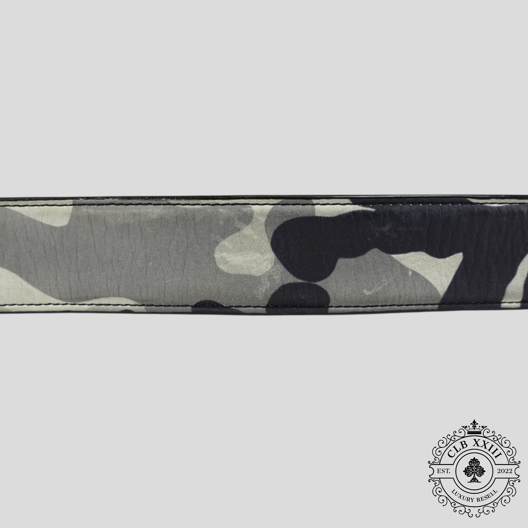 Sangle de ceinture Chrome Hearts Snow Camo