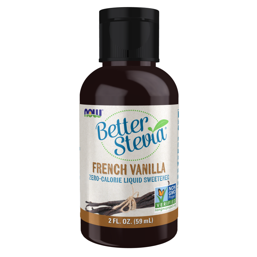 Now Foods Betterstevia Liquide Vanille Française 2oz - 6979 - Paquet de 5