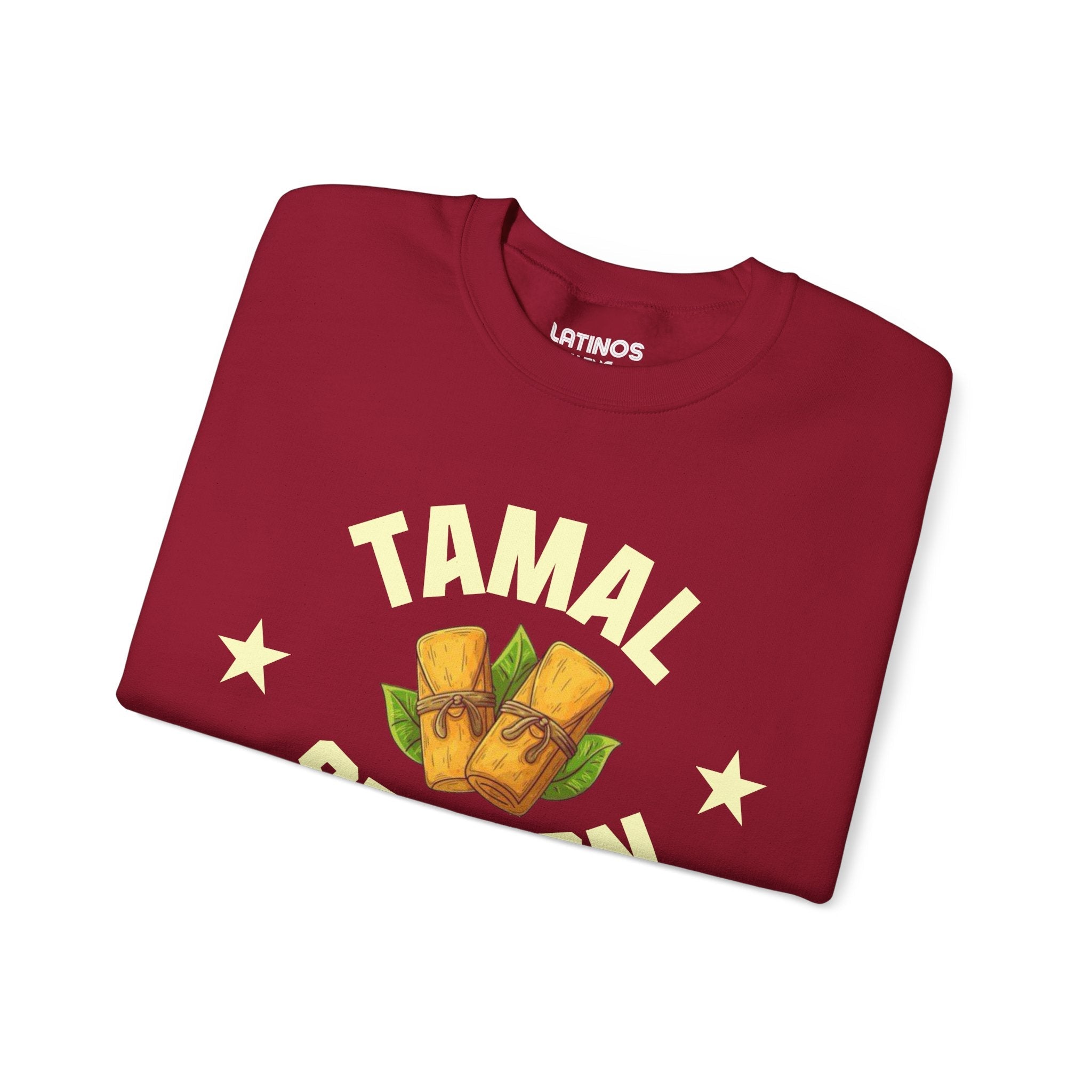 Sweat-shirt ras du cou Tamal Season College Sports | Drôle Viral Latino | 3 Couleurs