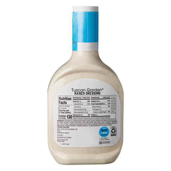Vinaigrette Ranch saveur jardin toscan, 1 l