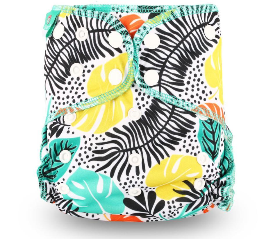 Couche lavable en tissu pour bébé, réutilisable, pour bébés mouilleurs, hybride, imperméable, en bambou, pour filles et garçons