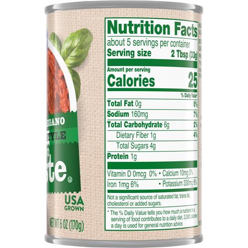 Purée de tomates à l'italienne Kroger 170 g