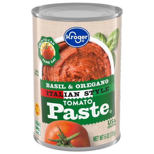 Purée de tomates à l'italienne Kroger 170 g