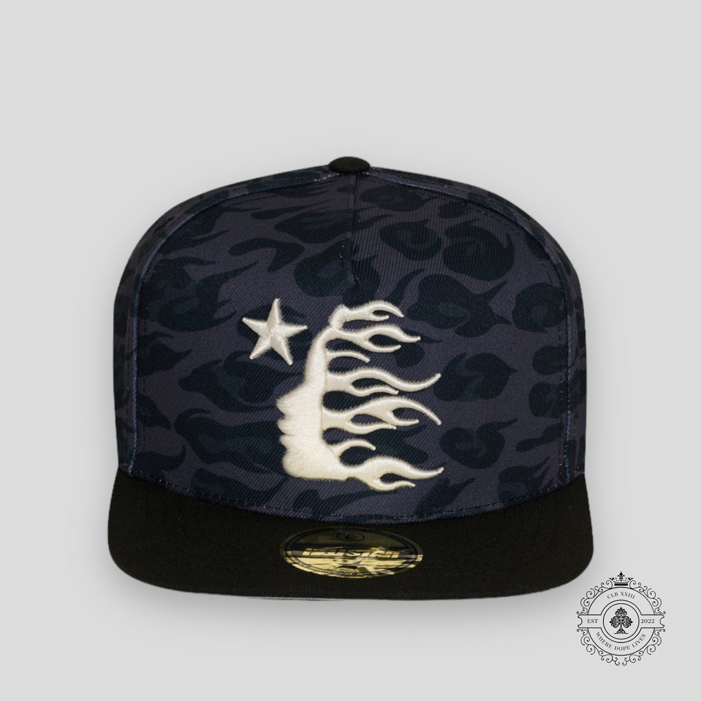 Casquette Hellstar à Imprimé Guépard Noire
