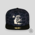Casquette Hellstar à Imprimé Guépard Noire