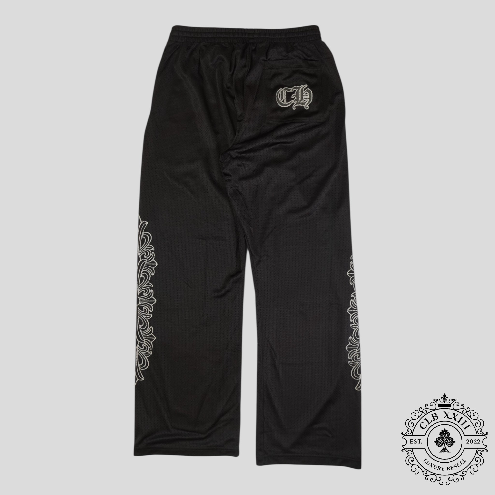 Pantalon en maille Chrome Hearts Noir