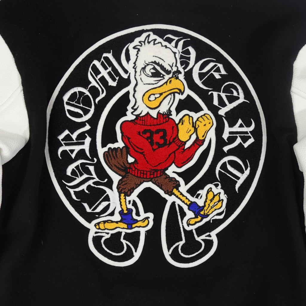 Blouson universitaire Chrome Hearts avec patch aigle